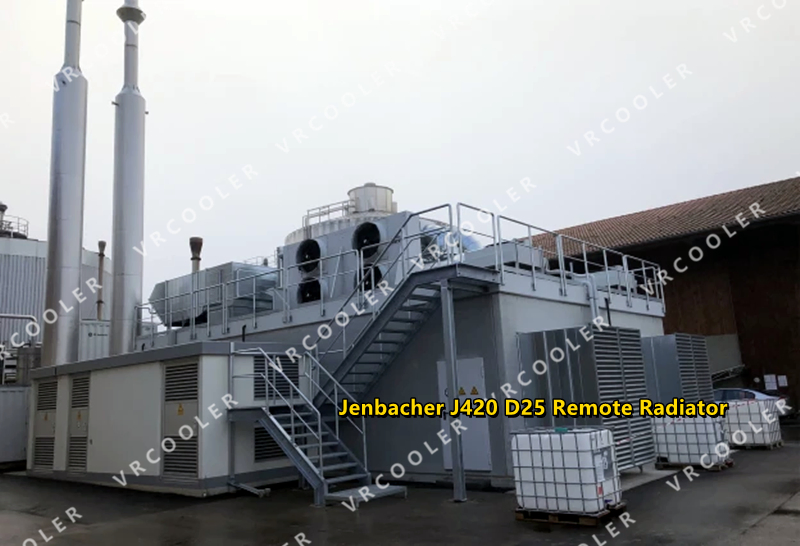Sistema de Resfriamento do Gerador de Motor a Gás Jenbacher Jgs616 e Jenbacher Jgs624