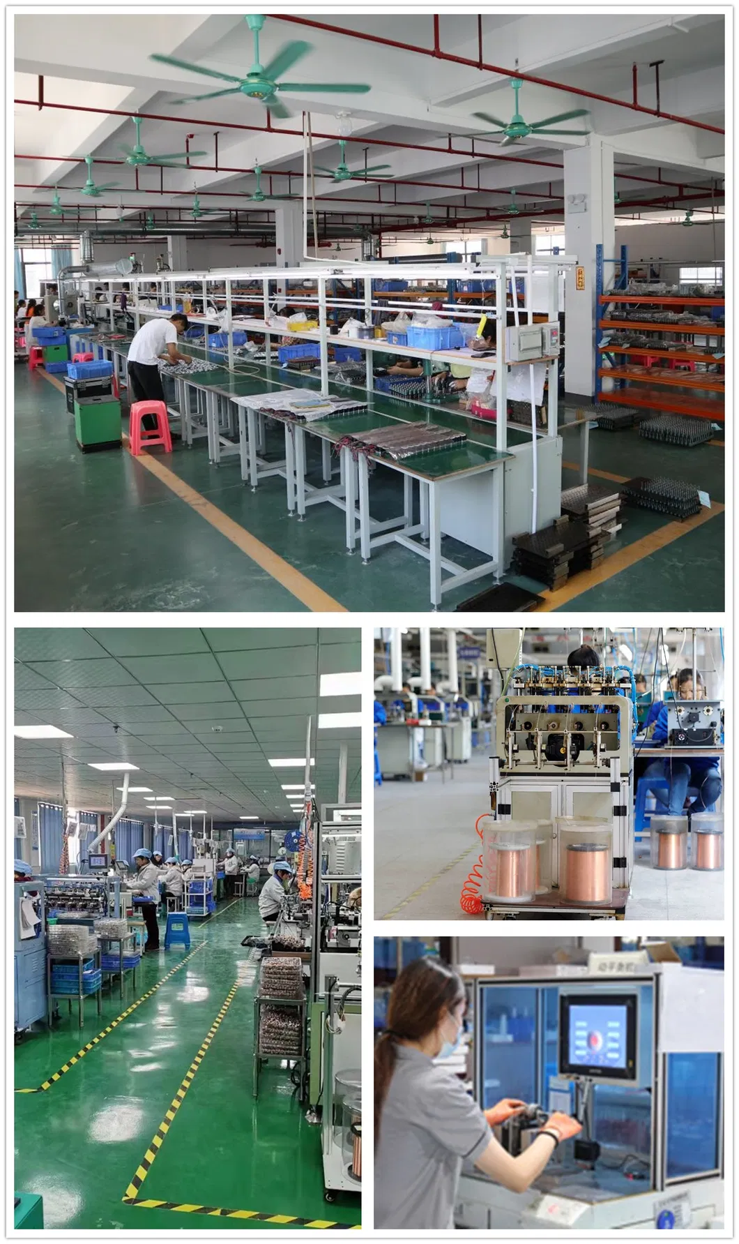 Fábrica de Motores de Passo Elétricos DC para Ar Condicionado (Corrente 0.5/0.6A)