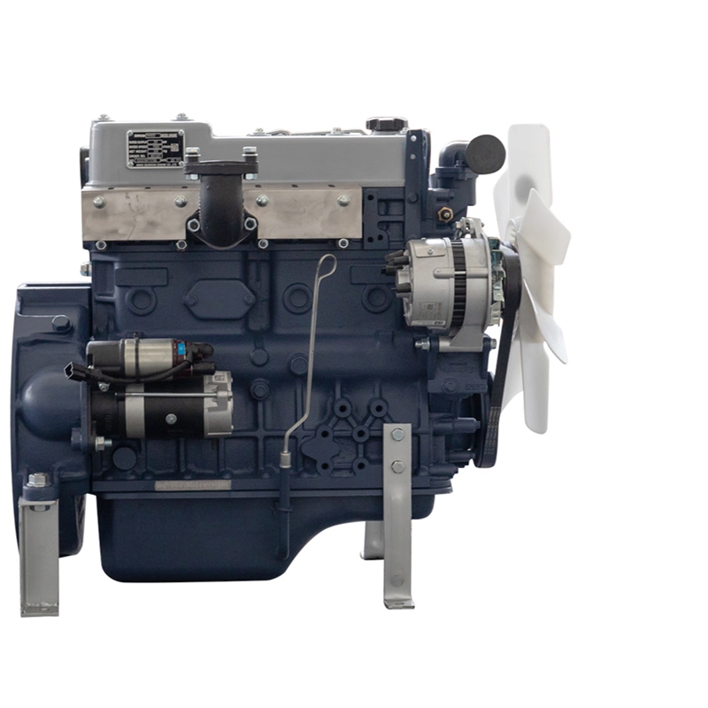Quatro Estorvos Forjaram Motor Diesel de Aço para Gerador com Ventilador e Radiador