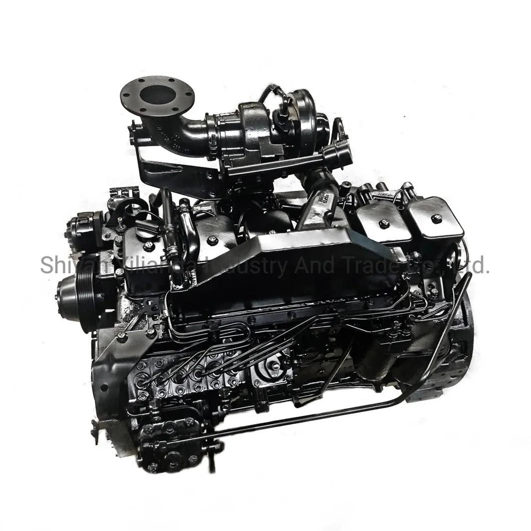 Conjunto de Motor Diesel Dcec Ccec Caminhão Dongfeng 6b5.9 6CT8.3 6D102 6D114 para Máquinas de Construção Marinha Cummins Montagem Completa de Motor Diesel Caminhão Auto OEM