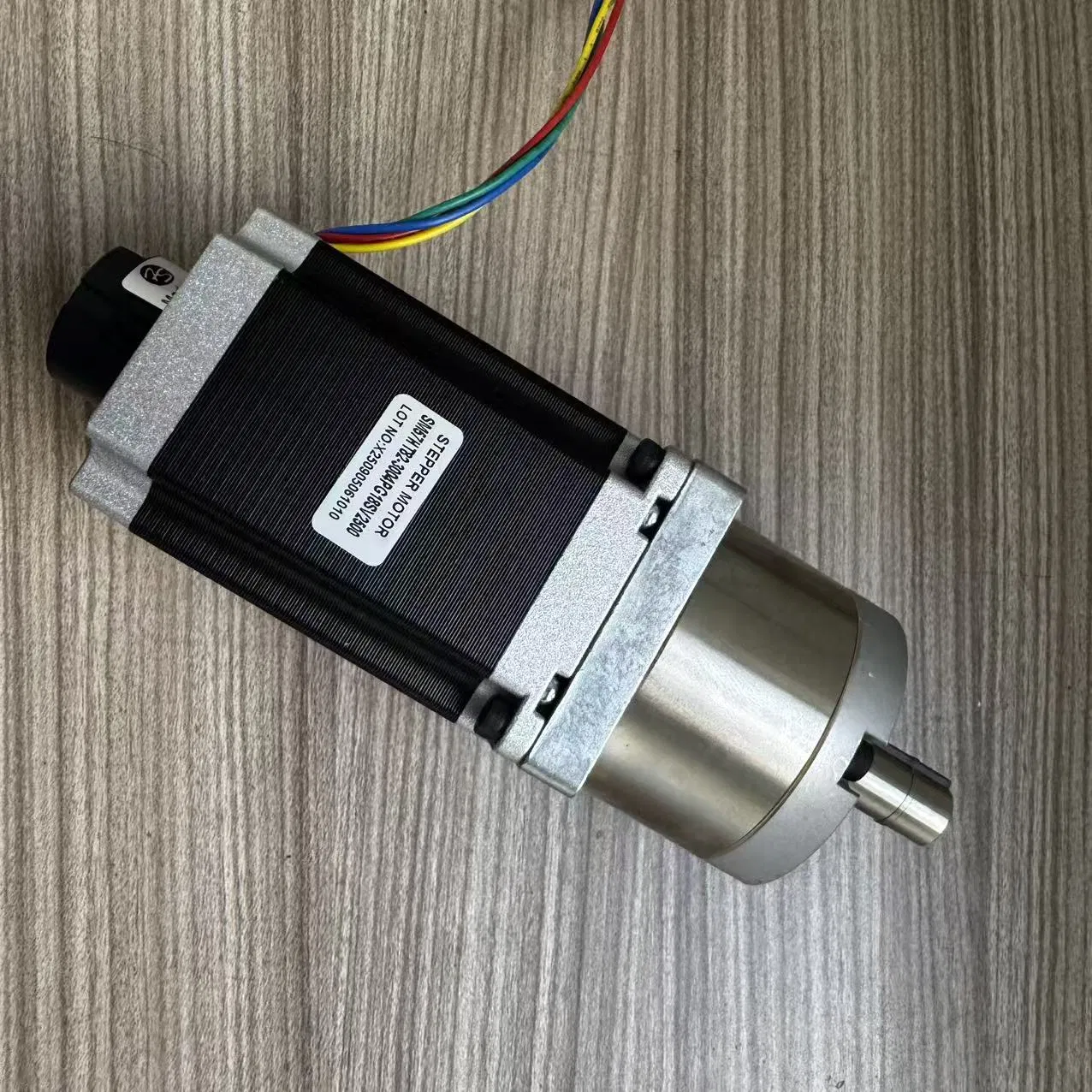 Motor de passo NEMA 23 com engrenagem de baixo retrocesso de boa qualidade 57mm com opção de caixa de engrenagens planetária, com codificador óptico e freio