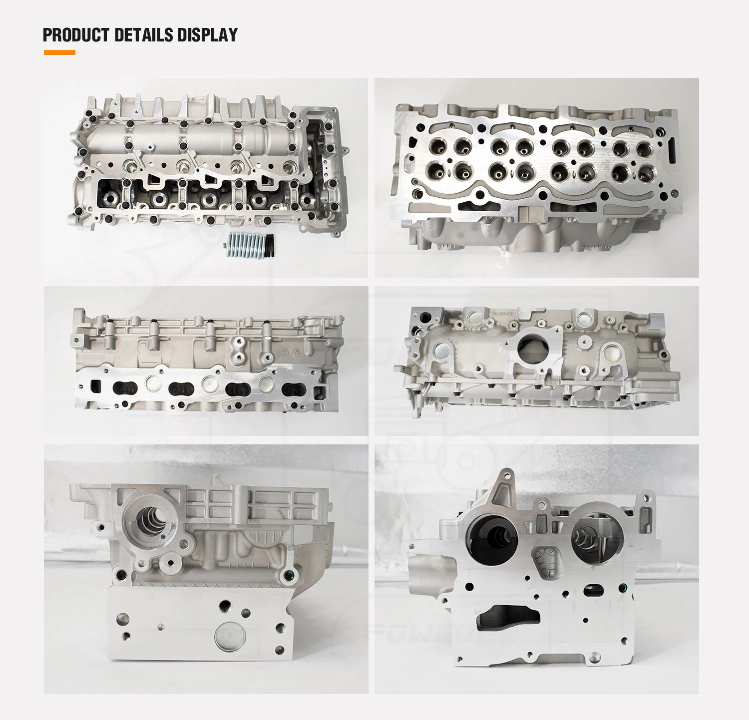 Peças de Automóvel Dw10 Motor a Diesel 1609073180 908497 Cabeça de Cilindro para Peugeot Citroen 2.0