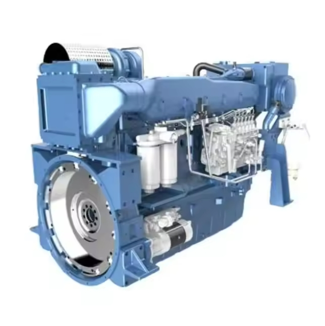Motores Marinhos Turboalimentados Yhs 300HP para Embarcações Comerciais Motor a Diesel para Uso Marinho