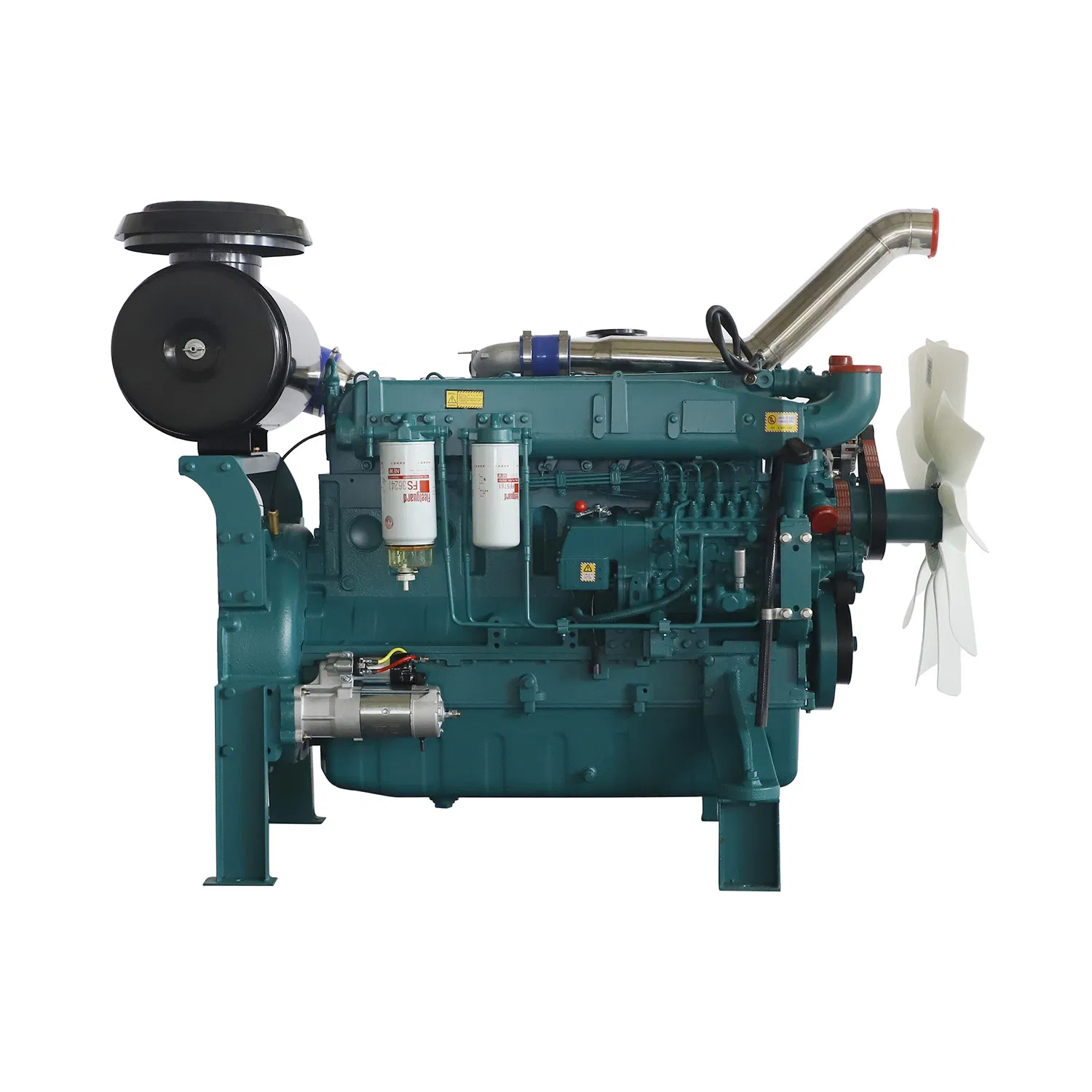 Novo 6 Cilindros Motor Diesel Refrigerado a Água/ Conjunto Gerador Diesel/ Motor de Bomba Marinha com Certificado CE