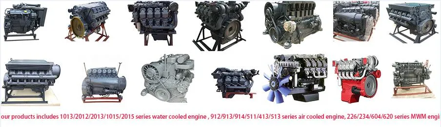Qualidade Original Motor Turboalimentado Deutz Refrigerado a Ar 6 Cilindro Bf6l913