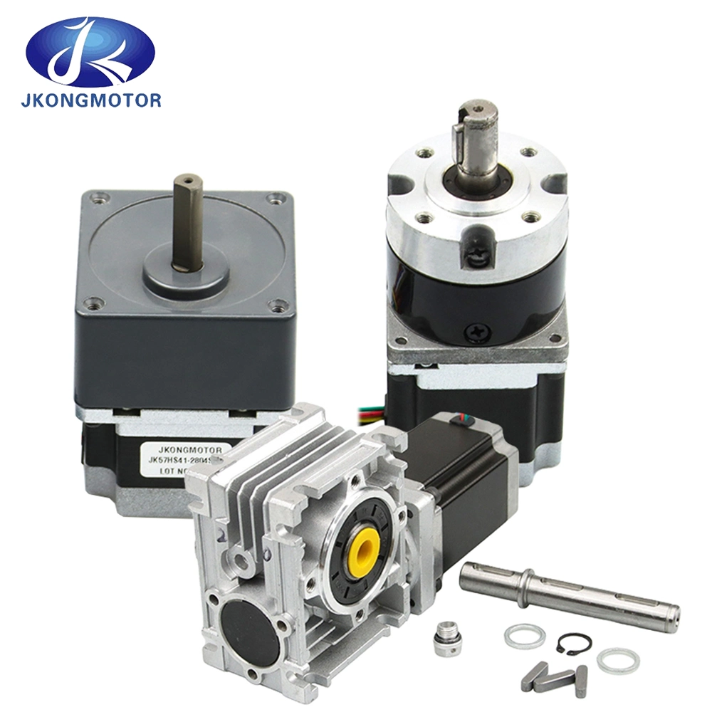 2 Fase NEMA23 1n. M 2n. M 3n. M Jk57HS 57bygh Motor de Passo Elétrico CNC Híbrido com Redutor Planetário / Freio / Encoder / Controlador