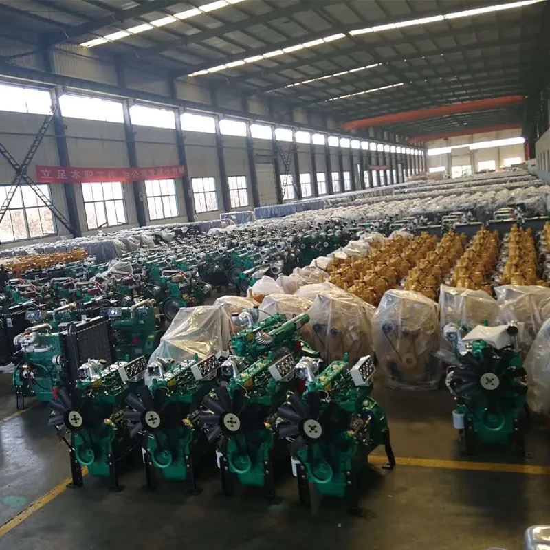 Fábrica de montagem de bombas e geradores