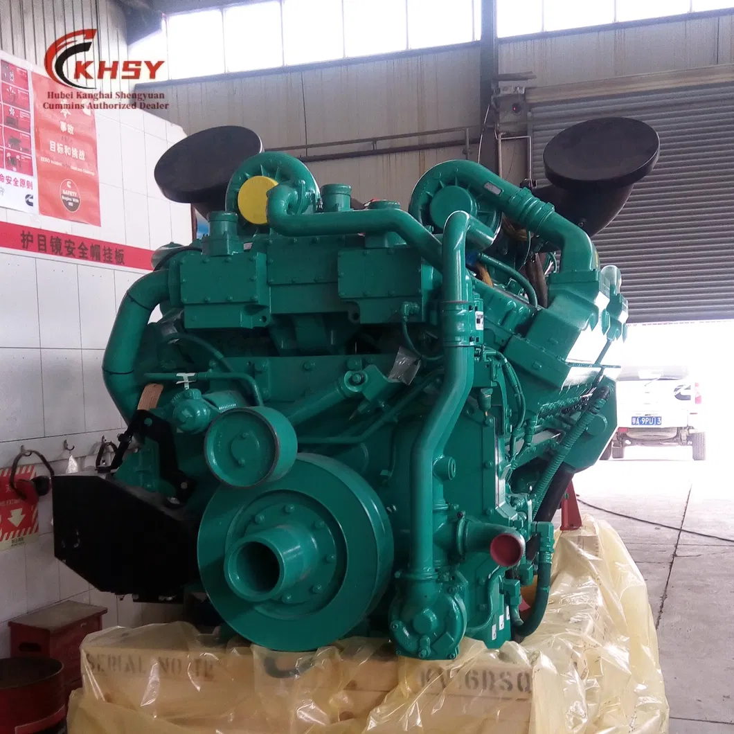 Motor Diesel Genuine da Cummins Qsk60 para Conjunto Gerador com Tecnologia de Intercooler Turboalimentado