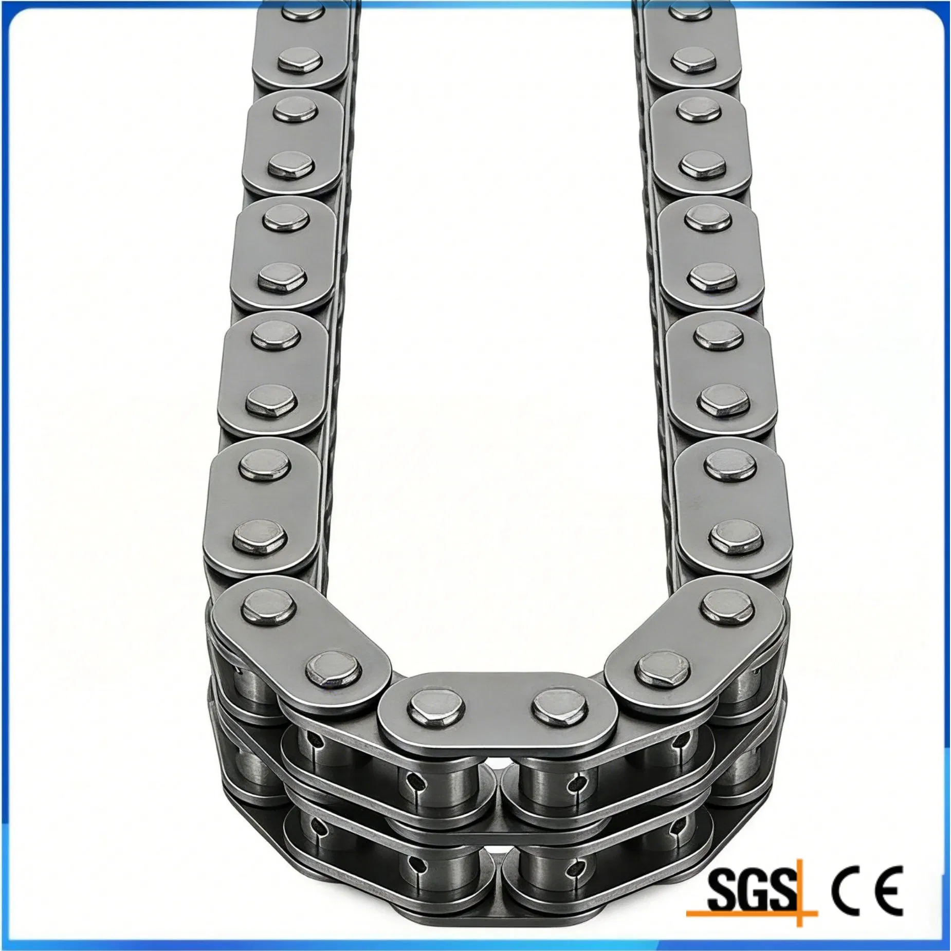 Sistema de Corrente de Distribuição Silencioso Corrente de Distribuição Revestida de Níquel 06BTH-2 Peças de Motor para Motor de Carro com Baixo Ruído Tecnologia de Jateamento de Esferas