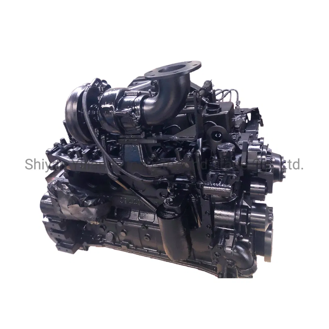 Conjunto de Motor Diesel Dcec Ccec Caminhão Dongfeng 6b5.9 6CT8.3 6D102 6D114 para Máquinas de Construção Marinha Cummins Montagem Completa de Motor Diesel Caminhão Auto OEM