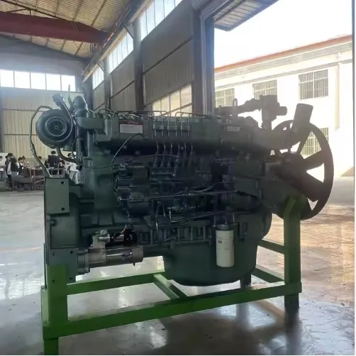 Motor Diesel Recondicionado 371HP Wd615.47 HOWO com Caixa de Câmbio 1