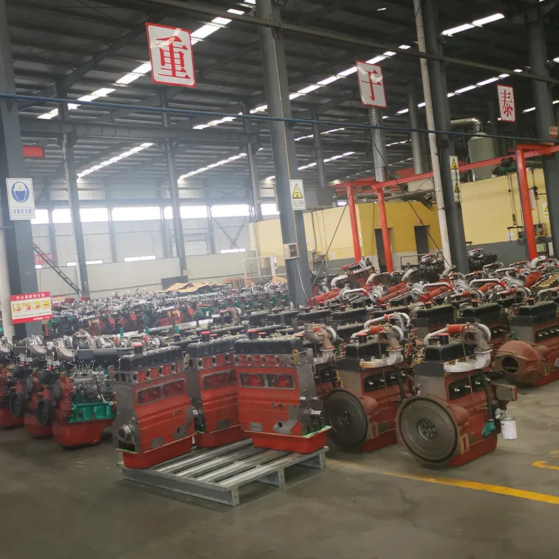 Motor Diesel Comercial Completo de Quatro Cilindros Pequeno Ricardo Weifang R4105 56kw 75HP 90HP Resfriamento a Água