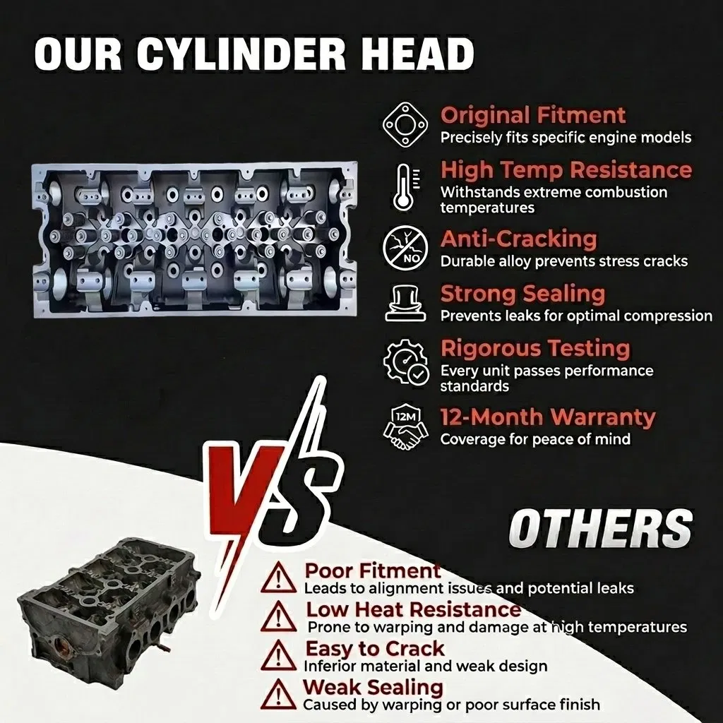 Novo Volvo D13 Cabeça de Cilindro