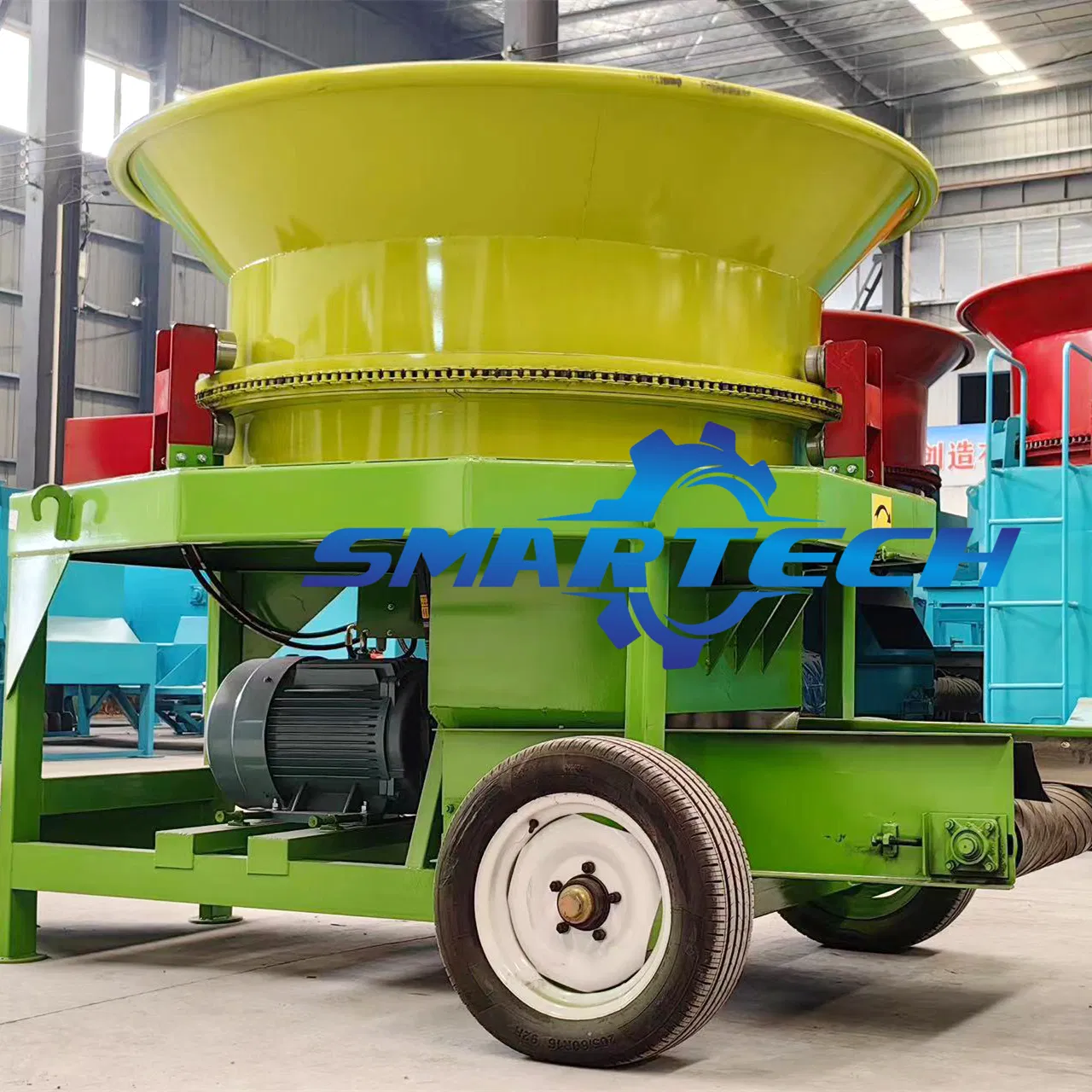 Sistema de Pellets de Palha Durável Avançado com Lubrificação Robusta para Gado