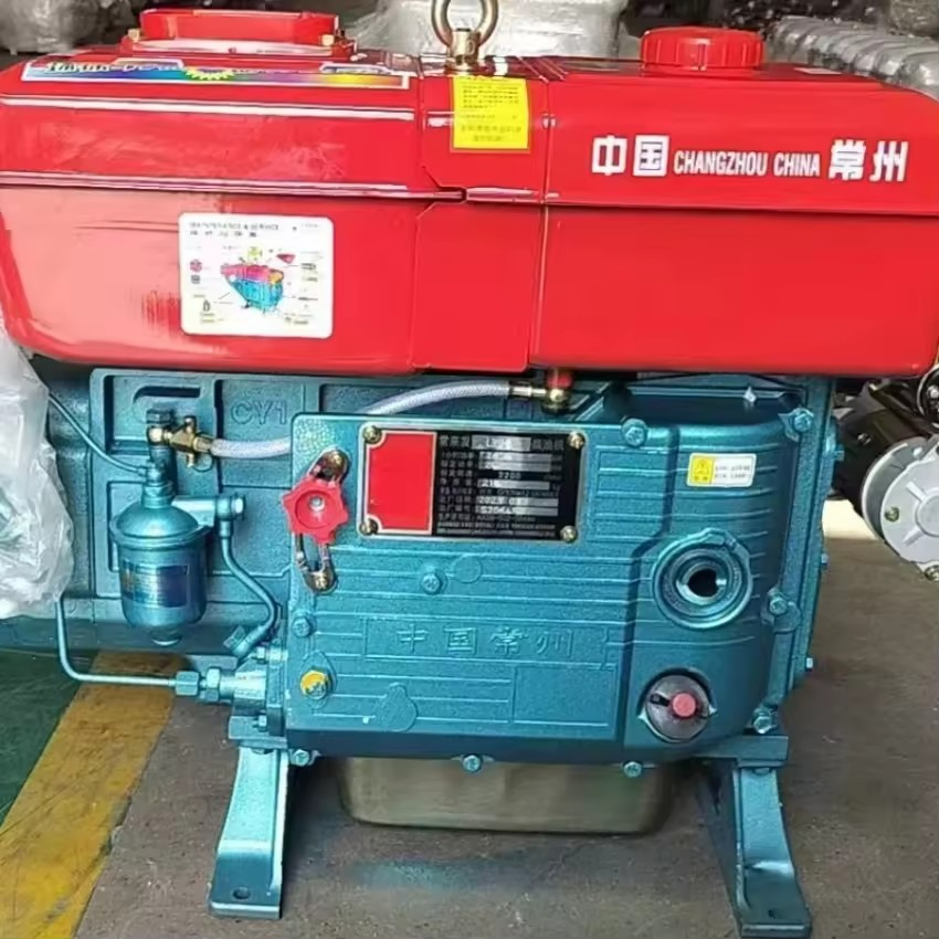 Modelo Popular Zs1115 Motor Diesel de Cilindro Único 24HP Refrigerado a Água 4 Motor Diesel de Curso