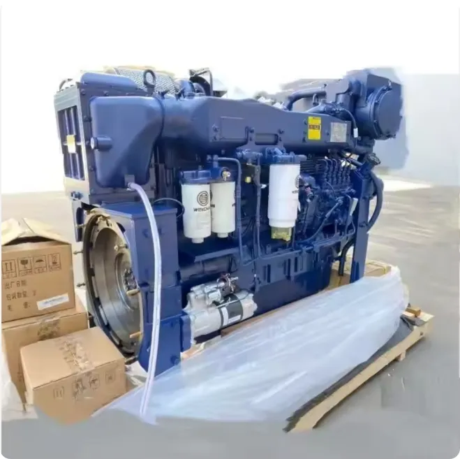 Motores Marinhos Turboalimentados Yhs 300HP para Embarcações Comerciais Motor Diesel para Barcos Marinhos