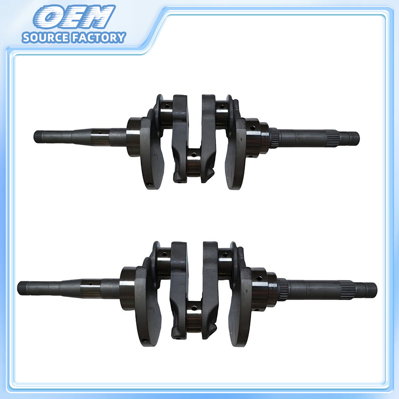 Eixo de Manivela de Aço Liga Forjado de Alta Performance 4bt Peças de Maquinário de Motor Eixo de Manivela para Auto Caminhão Trator Parte