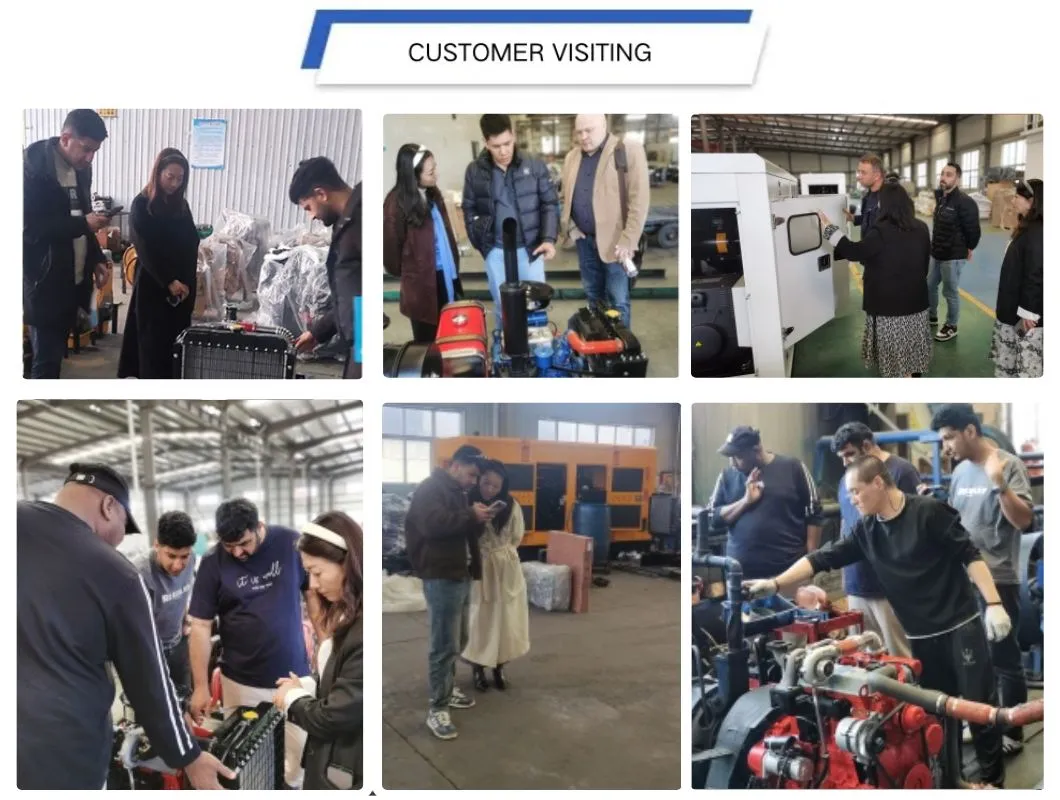 Motor Diesel Comercial Completo de Quatro Cilindros Pequeno Ricardo Weifang R4105 56kw 75HP 90HP Resfriamento a Água