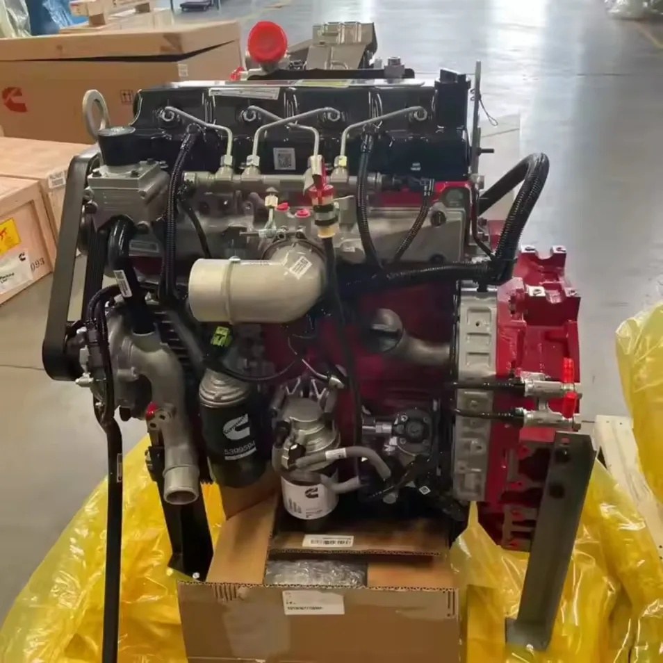 Motor Diesel Cummins Qsf3.8 para Escavadora Carregadora Gerador Motor de Alto Desempenho