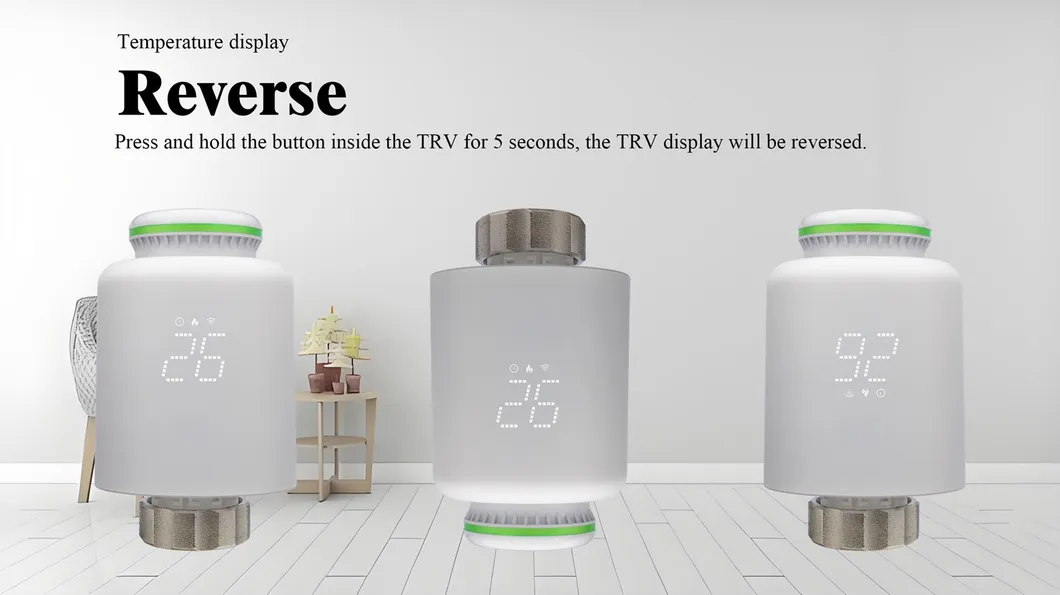 Válvula Termostática do Sistema de Aquecimento de Piso com Controle WiFi