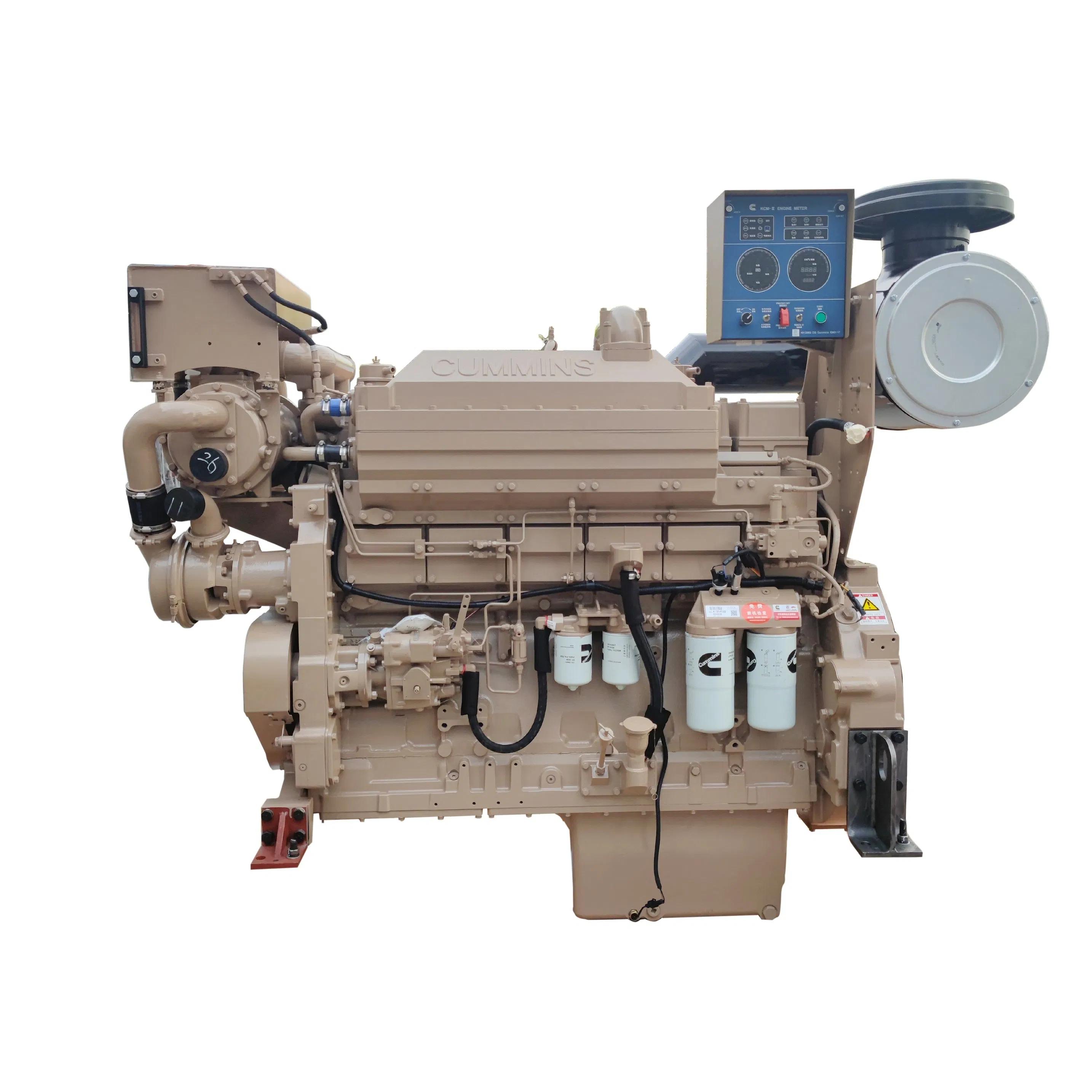 600HP Kta19-M500 Motor de Barco Marinho a Diesel Refrigerado a Água 4 de Dois Tempos para Pesca