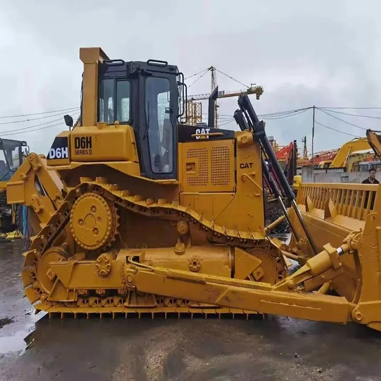 Escavadeira Cat D6h Origem Japão Recondicionada Operação Mecânica Movimento de Terra Escavadeira D6d D6 D6g Bulldozer 3306 Motor D5g, D6d, D6h, D7h, D8r, D9r, D10n