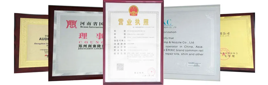 ERIKC Certificados