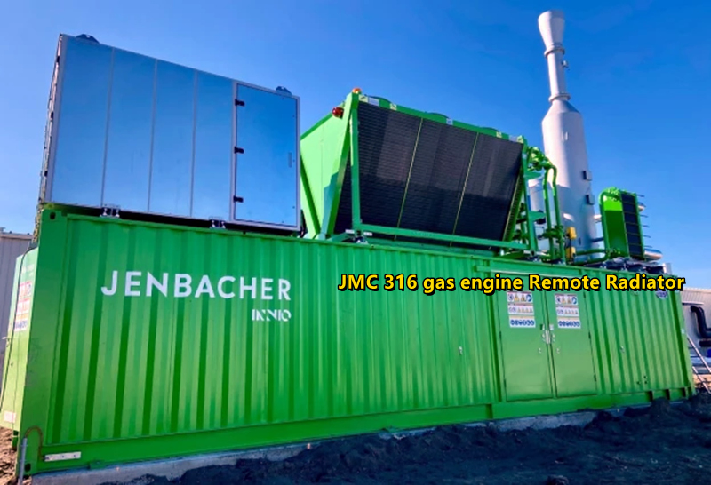Sistema de Resfriamento do Gerador de Motor a Gás Jenbacher Jgs616 e Jenbacher Jgs624