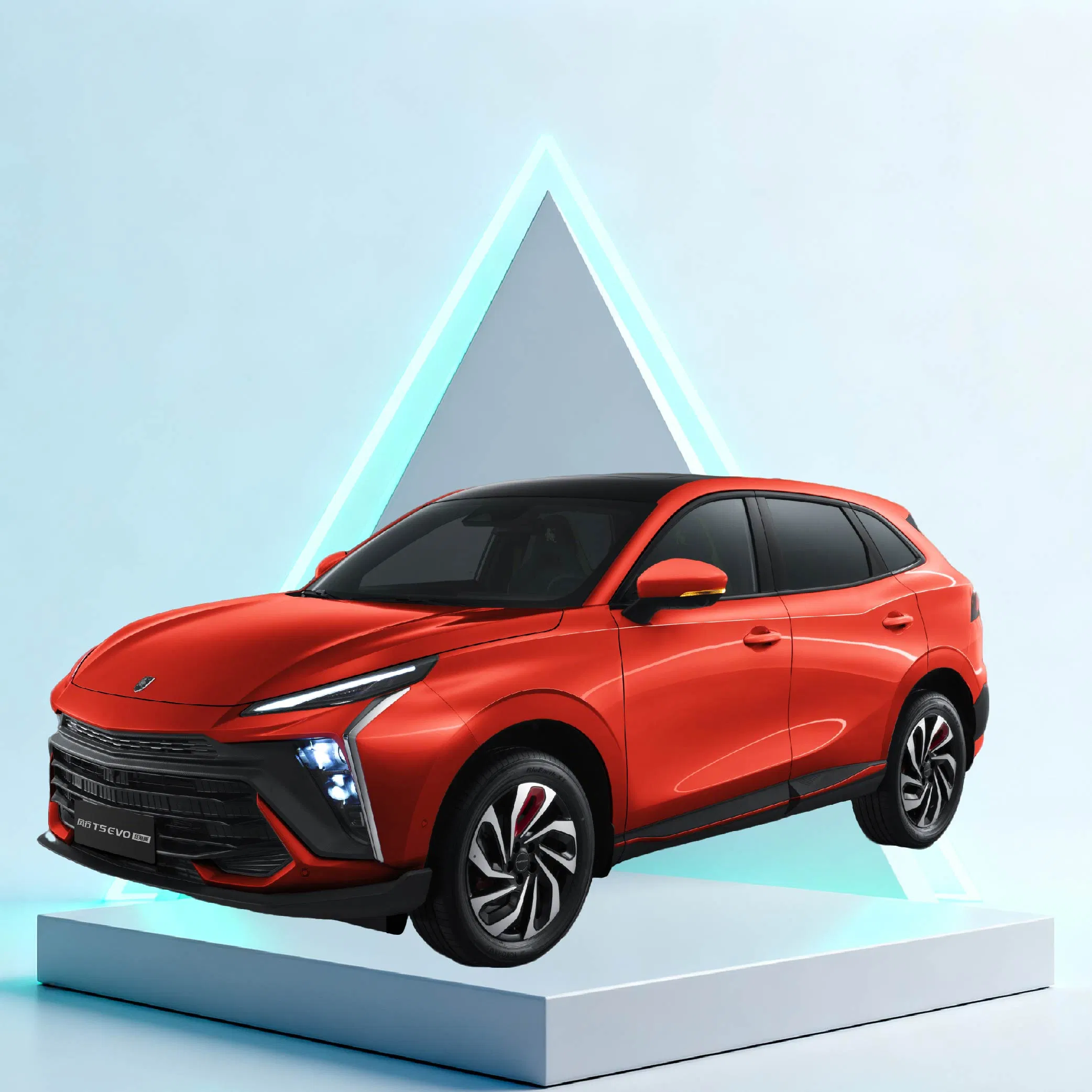 Dongfeng Forthing T5 Hev Trem Elétrico Uso Eficiente de Energia Carro Carro Elétrico