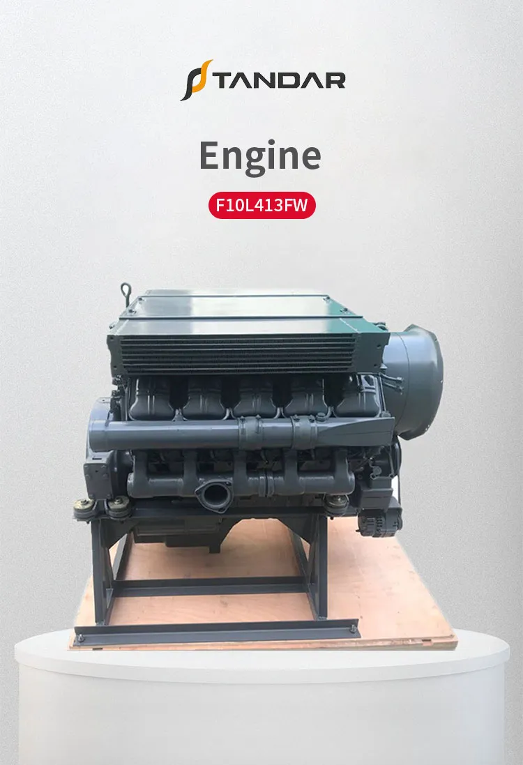 F10L413f F10L413fw F12L413fw Montagem do Motor Refrigerado a Ar 10/12cylinder 4stroke Motor Diesel Turboalimentado para Deutz