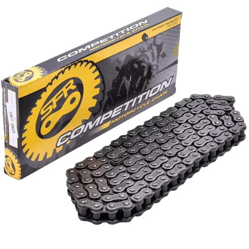 Sistema de Transmissão Resistente à Corrosão 428h Perfeito para Bicicletas Elétricas