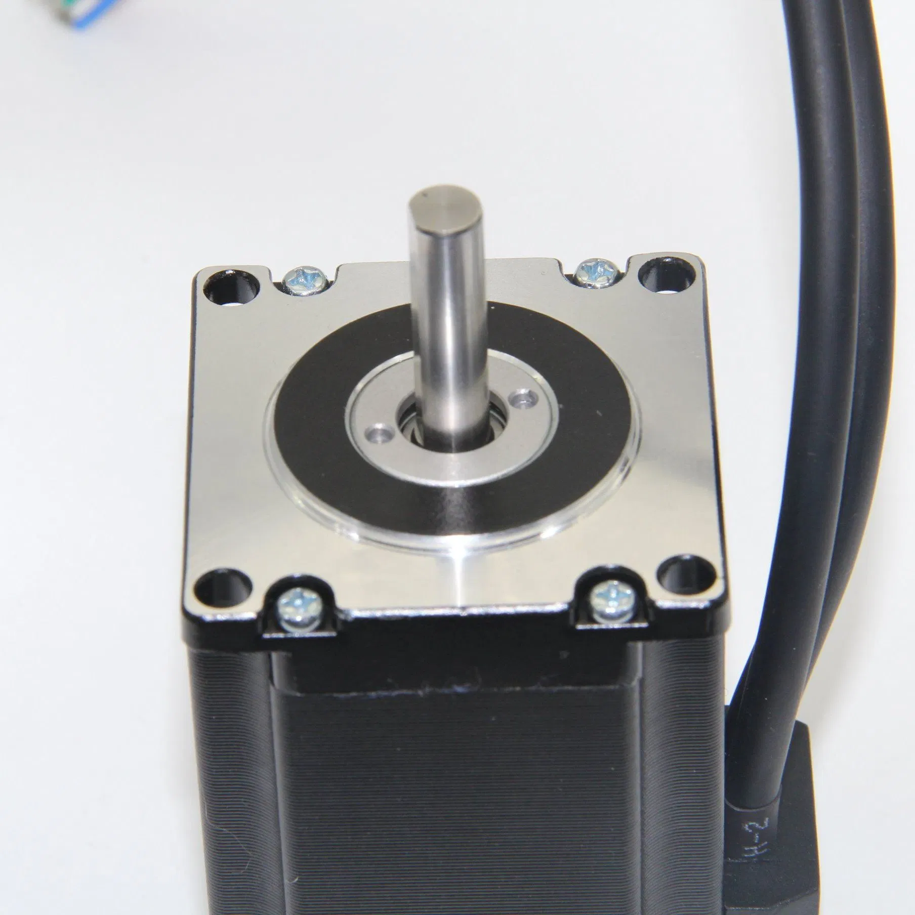 Série Completa NEMA 11 14 17 23 24 34 42 Motor de Passo Elétrico DC Híbrido para Barco com Redutor, Encoder