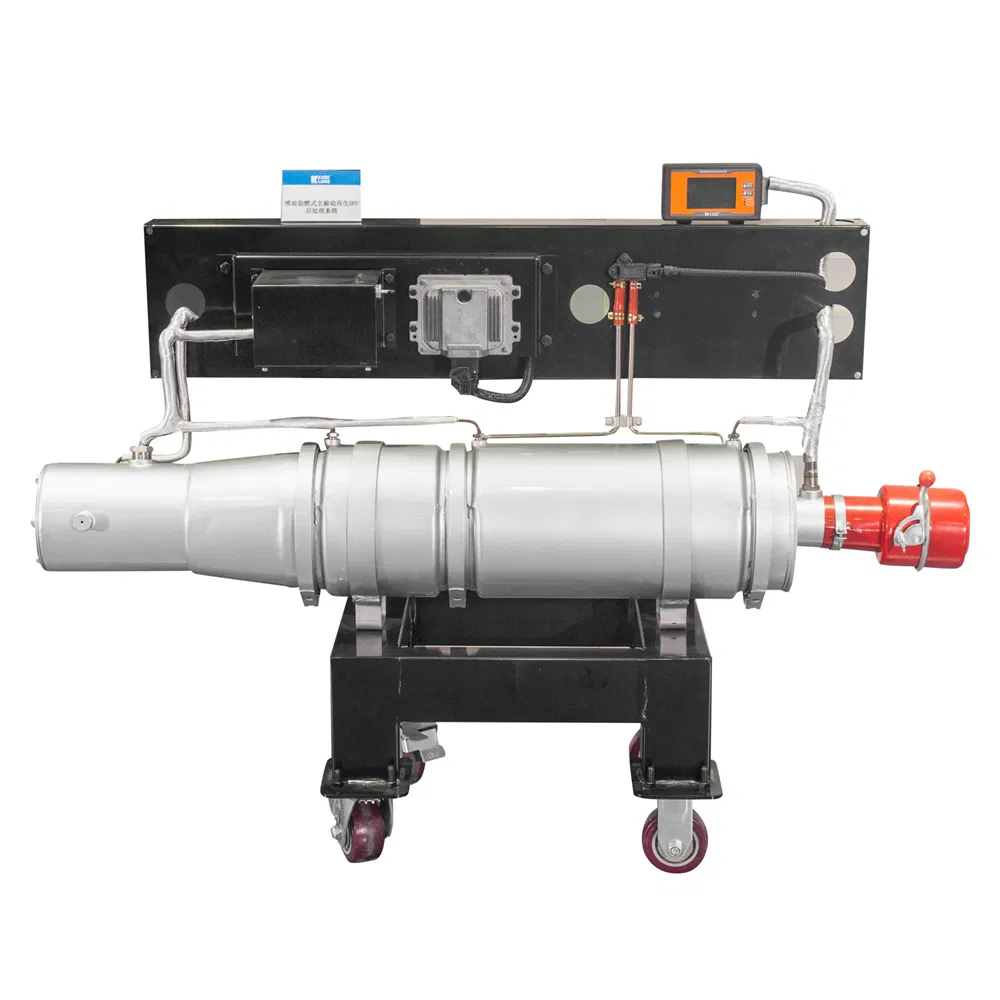 3L-12L Motor Diesel, Nível de Emissão Euro IV, V, VI Sistema de Tratamento de Gases com Regeneração Ativa e Passiva DPF com Injeção de Combustível Assistida