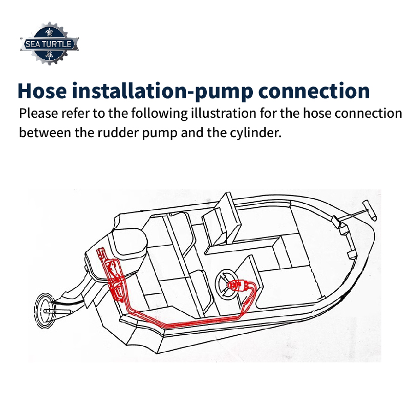 Sistema de Direção Hidráulica Interna 200HP para Kit de Manutenção do Motor de Barco YAMAHA