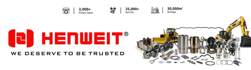 Pistão de Aço Fabricado para X15 Peças de Motor Diesel 3687897 3688405