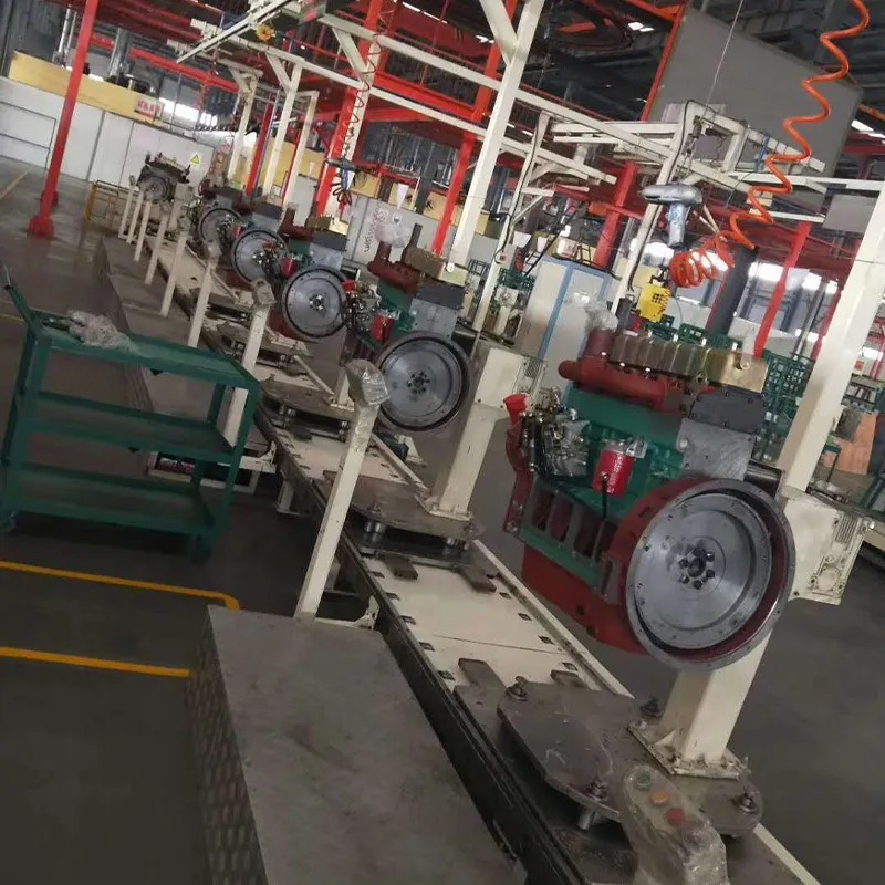 Motor Diesel Comercial Completo de Quatro Cilindros Pequeno Ricardo Weifang R4105 56kw 75HP 90HP Resfriamento a Água