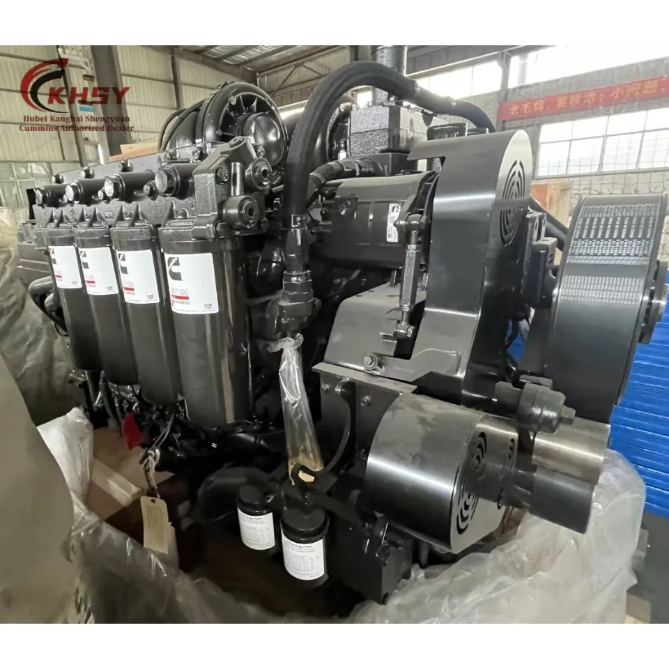 Motor Diesel Genuine da Cummins Qsk60 para Conjunto Gerador com Tecnologia de Intercooler Turboalimentado