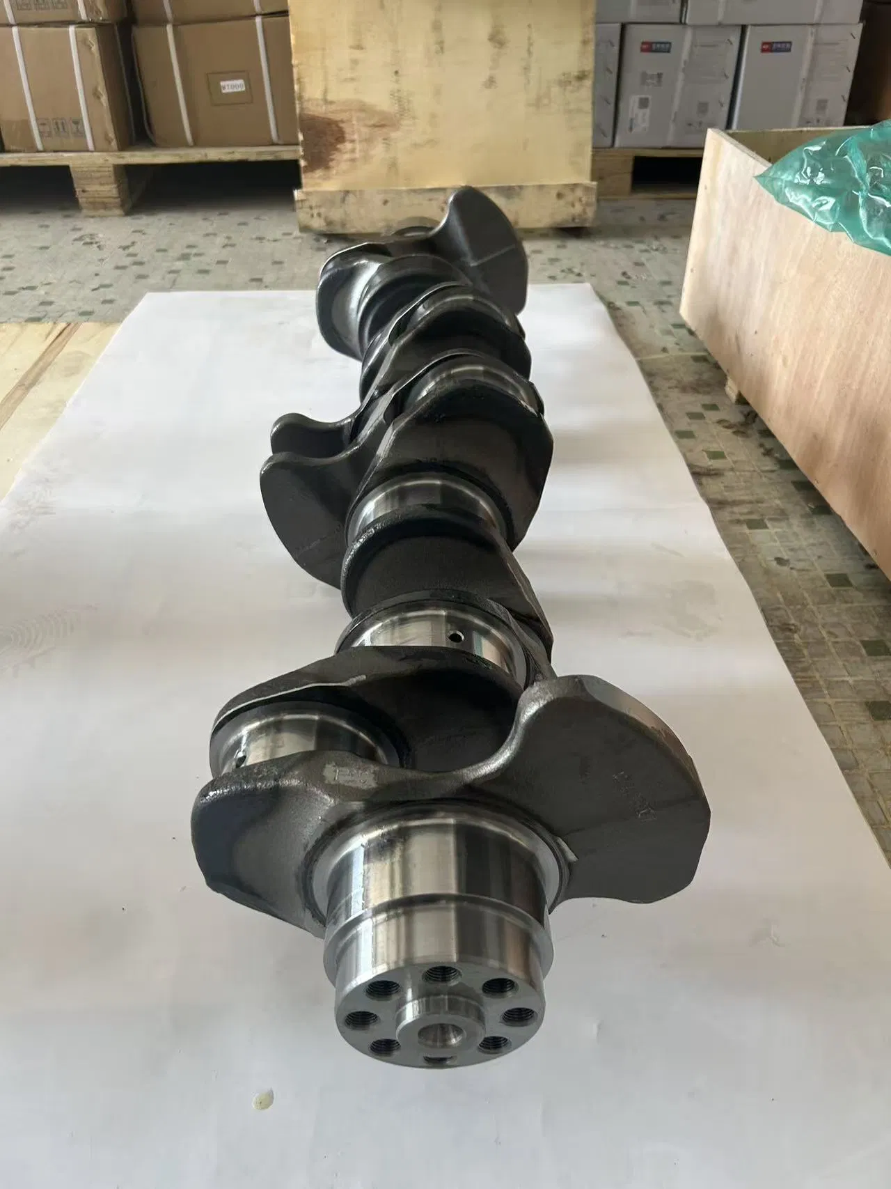 Eixo de manivela de aço forjado para motor a diesel Om471 4710310701 para Mercedes Benz