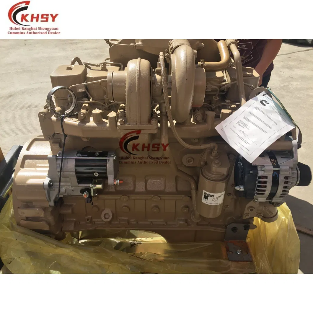 Motor Diesel Genuine da Cummins Qsk60 para Conjunto Gerador com Tecnologia de Intercooler Turboalimentado
