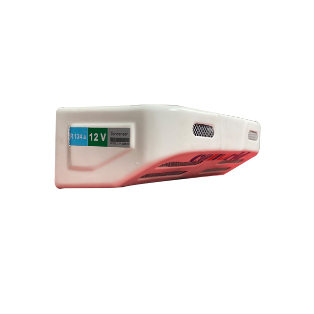 Vacina Congelada Carne Frango Medicina 5~8 Metros Cúbicos DC24V/12V Potência do Motor R404A Evaporador de Tubo de Cobre Montado na Frente Sistema de Refrigeração de Caminhão Leve