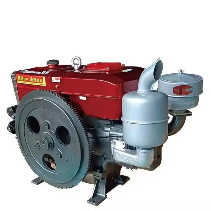 Modelo Popular Zs1115 Motor Diesel de Cilindro Único 24HP Refrigerado a Água 4 Motor Diesel de Curso