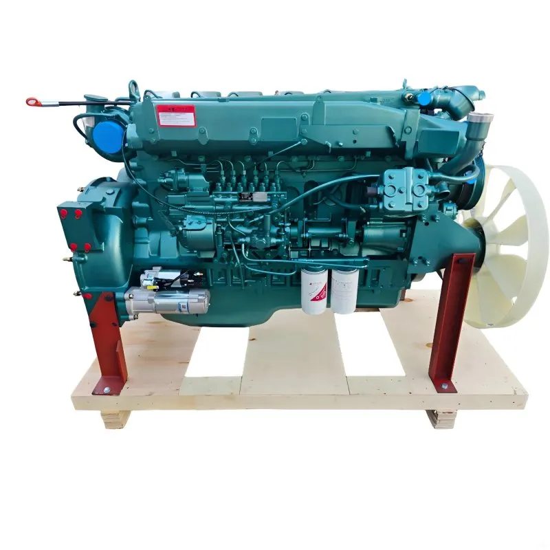 Sinotruk HOWO Wd615.47 Turboalimentado Intercooler 2200 Rpm 371HP Motor Diesel