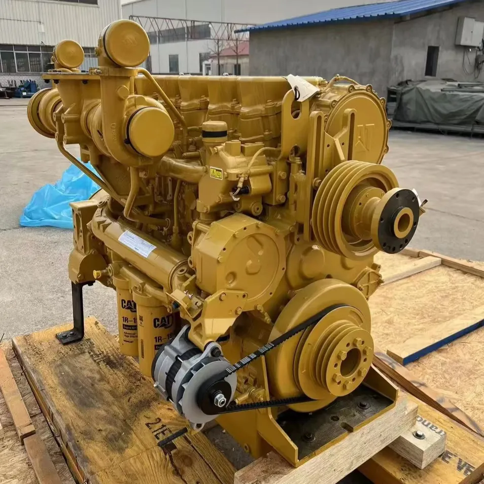 C18 Motor para 390d 374 Escavadora Diesel Pesado em Boa Condição