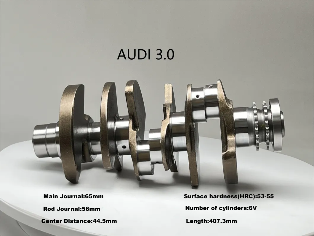 Virabrequim do Motor para Audi VW3.0 V6 Ea837 Tfsi Q7 A7 A8 06e105101AA