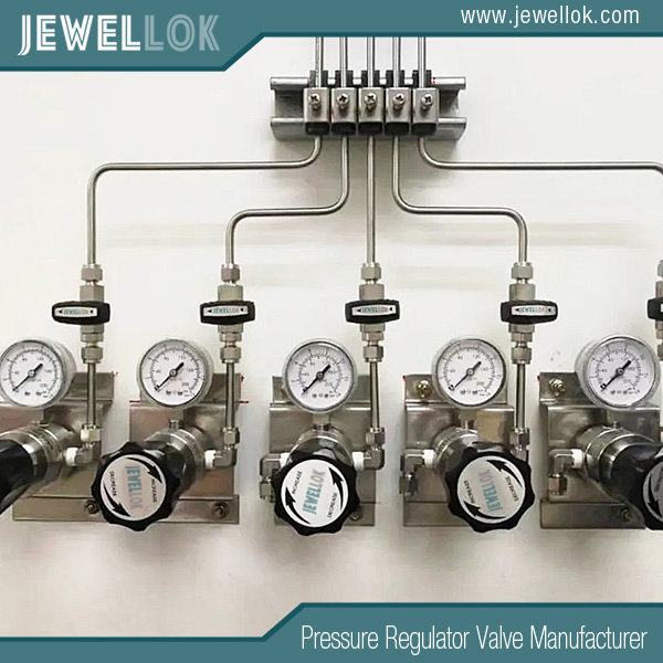 Assemblagens de Bastões de Gás de Alta Pureza e Industrial Jewellok Válvulas de Pressão Precisas Controlam Sistemas de Gás Fabricante para Petróleo e Medicina