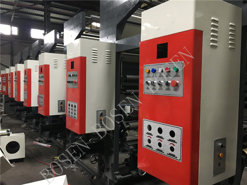 Auto Register Rotogravure Printing Machine High Quality High Speed Multicolor Rotogravure Printing