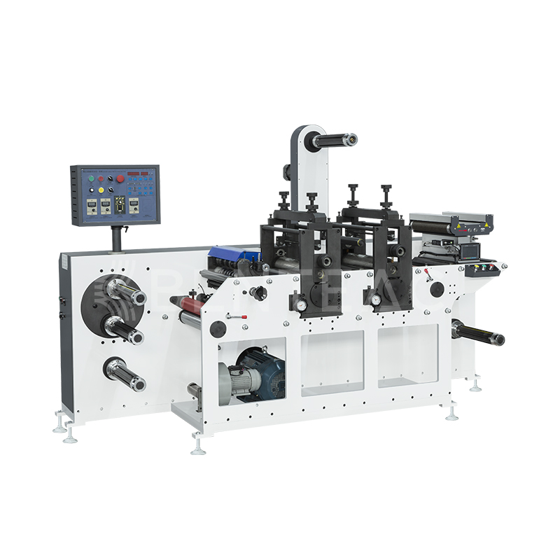 Automatic Roll-To-Roll Die-Cutter Machine for Hot Stamping Label Paper Labels Rotary Die Cutting and Slitting Machine