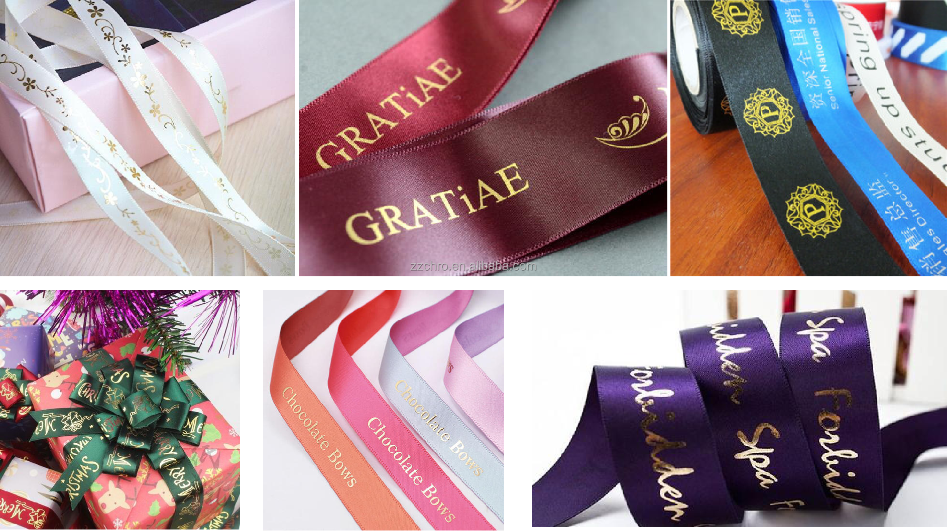 Digital Ribbon Satin Printer printing process