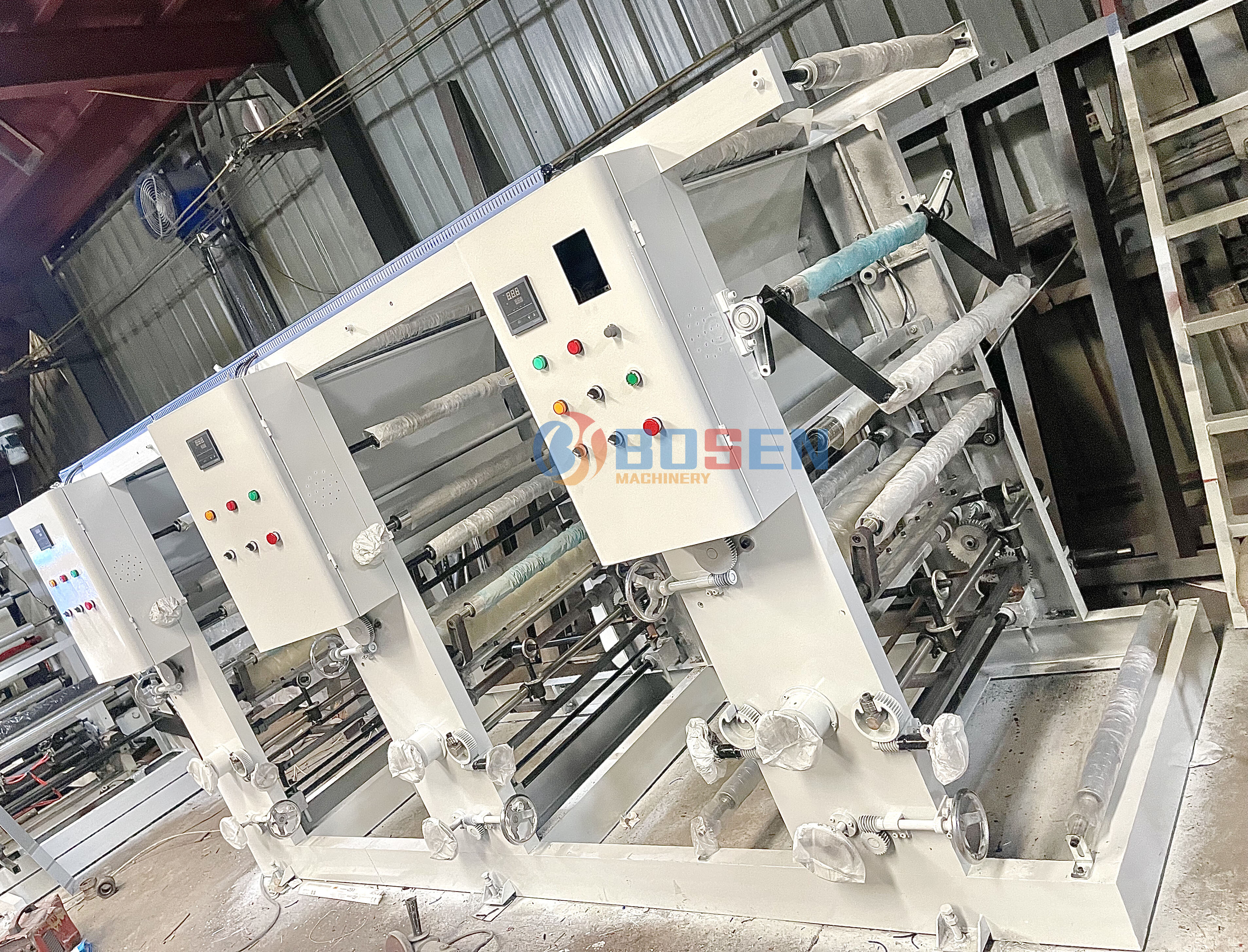 Brand New 1/2/4/6/8 Colors Rotogravure Printing Machine For Various Plastic Film