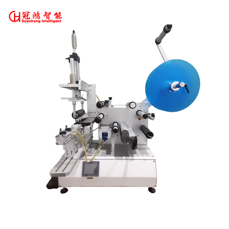 Semi automatic rotary labeling machine